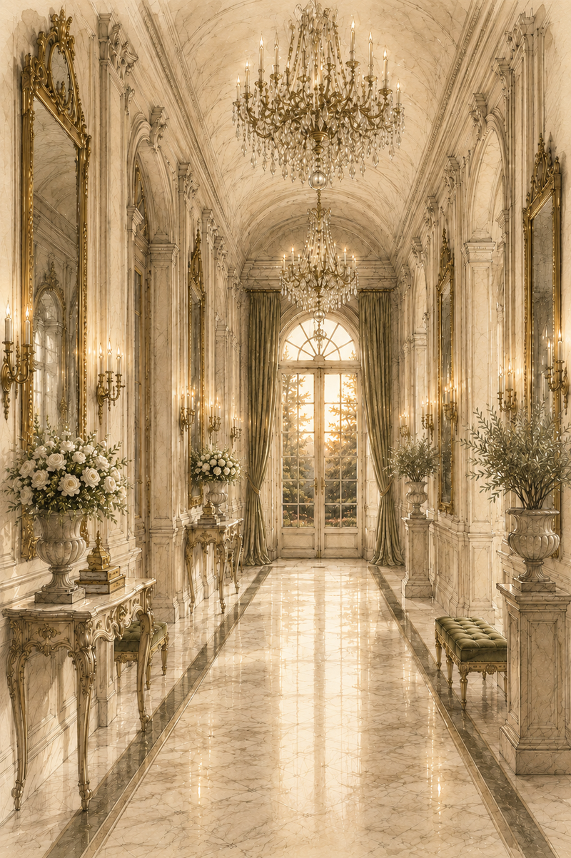 THE GILDED HALL